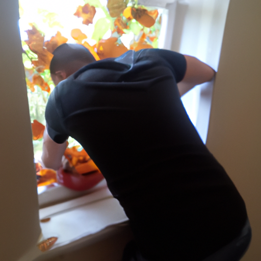 Autumn Leaf Removal From Windows and Sills in Yeovil - Yeovil Window Cleaning Services in Yeovil, Somerset